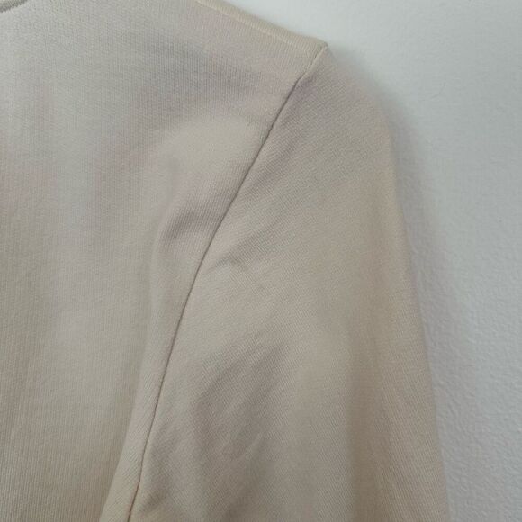 Lacoste Boy's Cream Holiday Badge Crewneck Sweatshirt - Picture 7 of 11